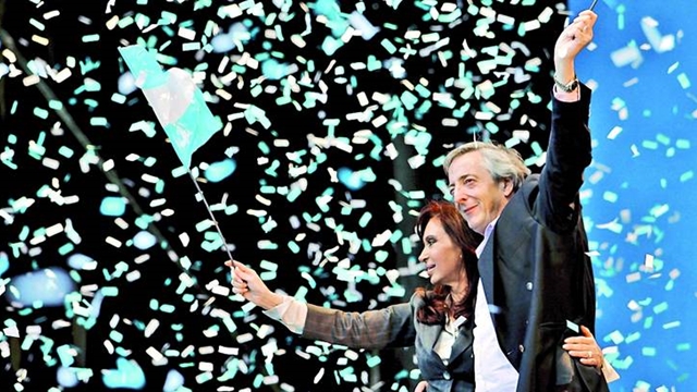 Resultado de imagen para nestor y cristina kirchner